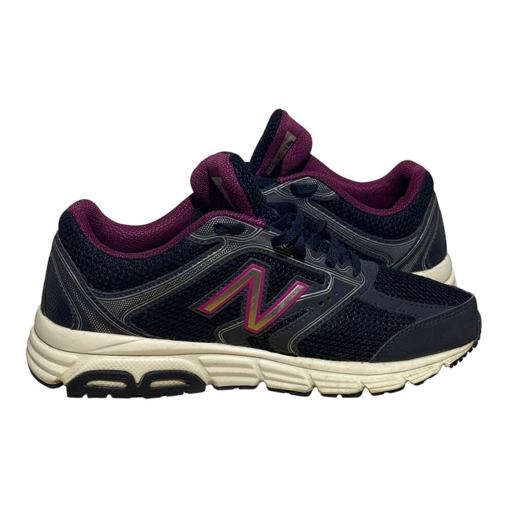 New Balance 470v2 W470LP2 Navy Pink Shoes Women's Size 8 Cushion Sneakers - Picture 8 of 9